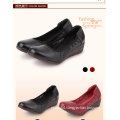 wholesale leather latest design ladies flat dress shoes